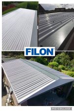 Filon domestic Garage over roof system to prevent costly asbestos sheet removal